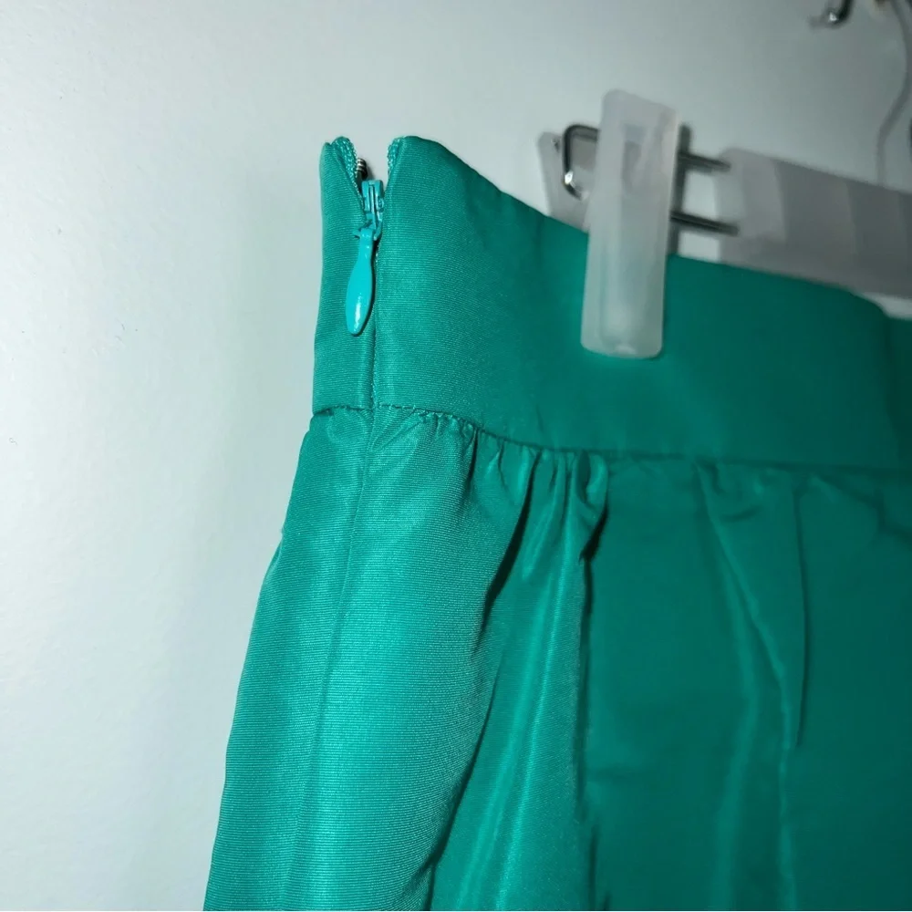 COS Teal Green A-Line Midi Skirt Women’s Size US 12 Structured Minimalist